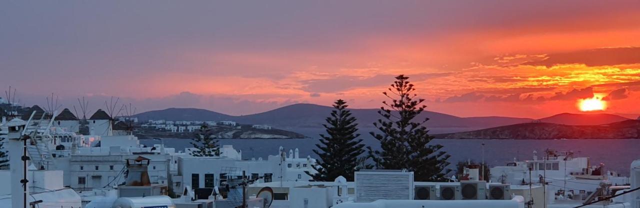 Апарт отель Dimele Mykonos Town Экстерьер фото