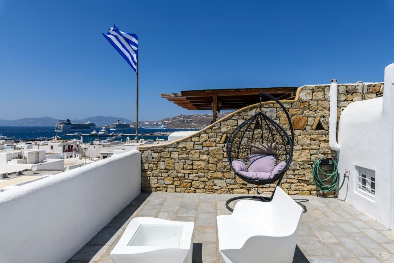 Апарт отель Dimele Mykonos Town Экстерьер фото