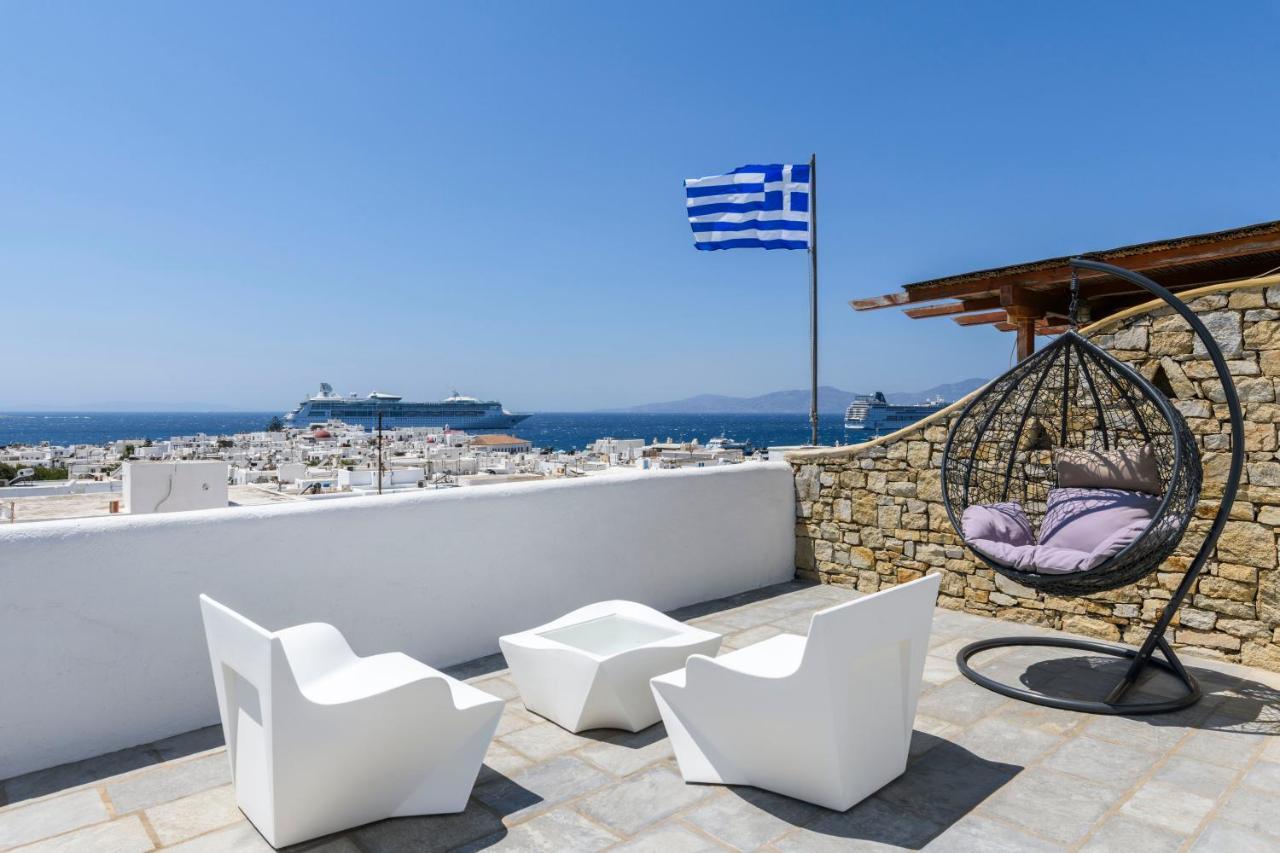 Апарт отель Dimele Mykonos Town Экстерьер фото