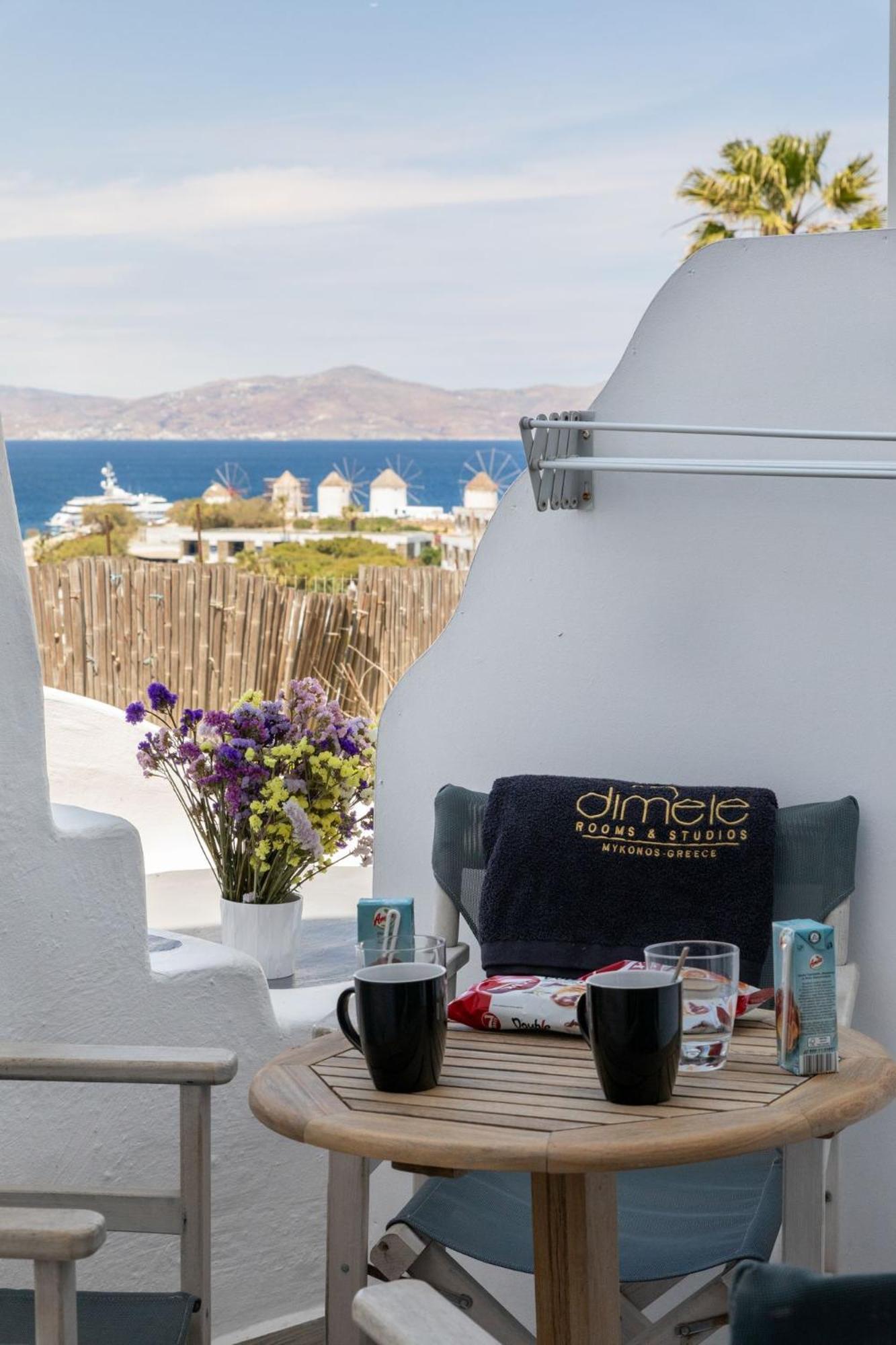 Апарт отель Dimele Mykonos Town Экстерьер фото